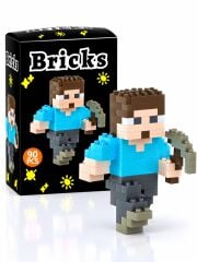 Karakter Bricks Lego Büyük Boy Kaliteli Blok Yapım Seti Bricks Kutulu
