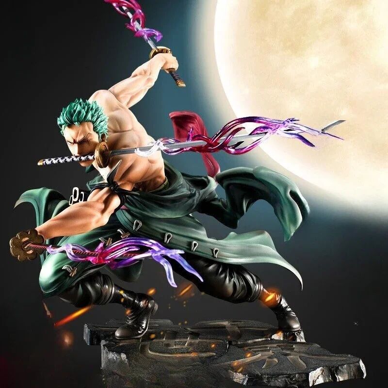 Toptan One Piece Roronoa Zoro Figür Büyük Kutulu