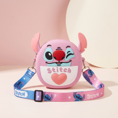 Toptan Stitch Silikon Çanta – Sevimli Karakterli Mini Omuz Çantası