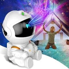 Toptan Astronot Galaxy Projeksiyon Gece Lambası Nebula Projektör Lamba