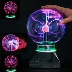 Toptan Orta Boy Sihirli Plazma Küre Tesla Işıklı Küre
