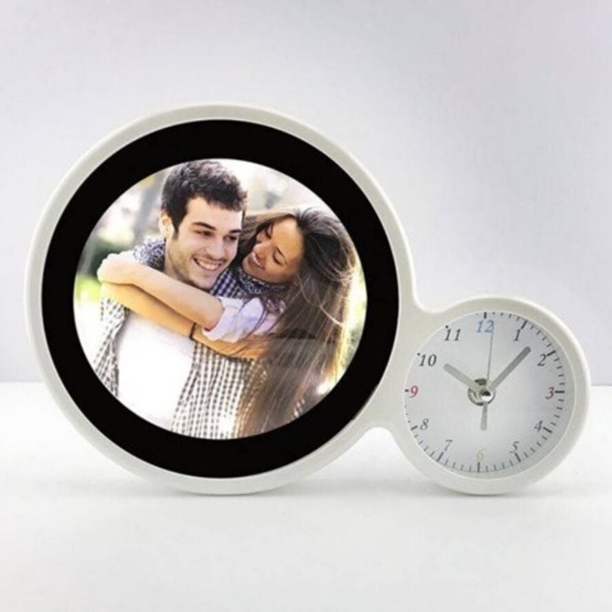 Toptan Led Işıklı Sihirli Ayna Saat Fotoğraflı Sihirli Ayna