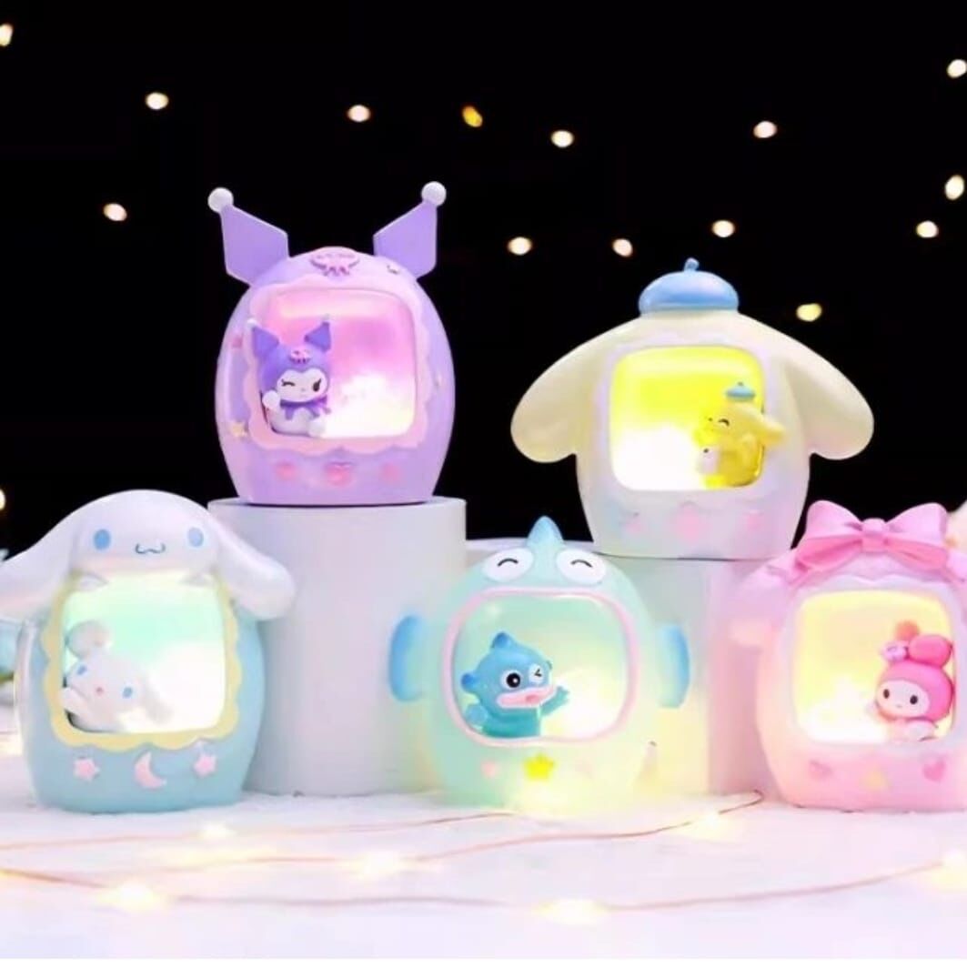 Toptan Sanrio Kuromi Cinnamoroll My Melody Masa Lambası Karakter Gece Lamba