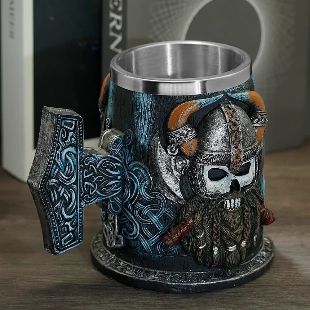 Toptan Viking 3D Kupa Bardak