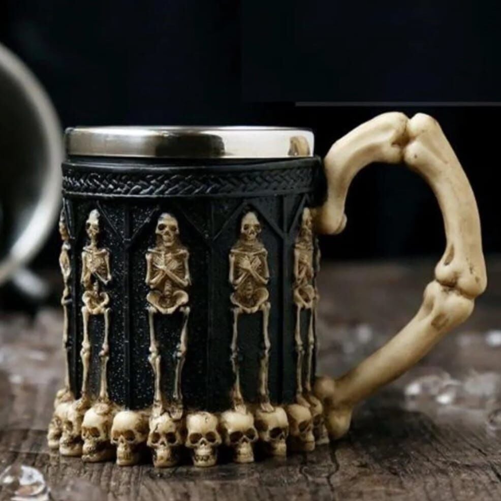 Toptan Kurukafa 3D Kupa Bardak