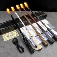 Toptan Harry Potter Alev Atan Asa Harry Potter Karakter Asaları Ateş Atan Asa