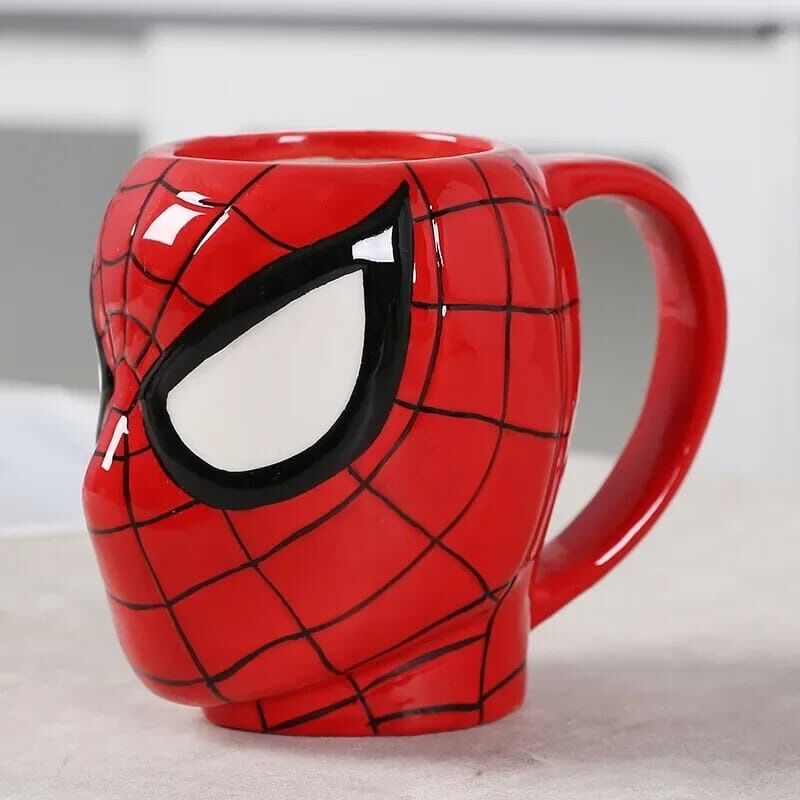 Toptan 3D Spiderman Örümcek Adam Kupa Bardak