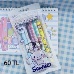 Toptan Sanrio 6 Adet Tükenmez Kalem Seti