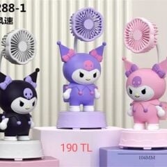 Toptan Şarjlı Kuromi Fan