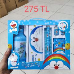 Toptan Sanrio Doremon Lüx Kırtasiye Hediyelik Set