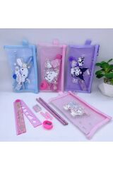 Toptan Sanrio Kuromi Fileli Kırtasiye Seti