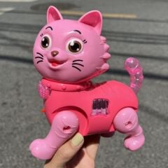 Toptan Kedi Yürüyen Hareketli Müzikli Işıklı Kedi Oyuncak