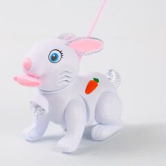 Toptan Tavşan Yürüyen Hareketli Müzikli Işıklı Tavşan Oyuncak