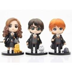 Toptan 3 Adet Harry Potter Figür Seti
