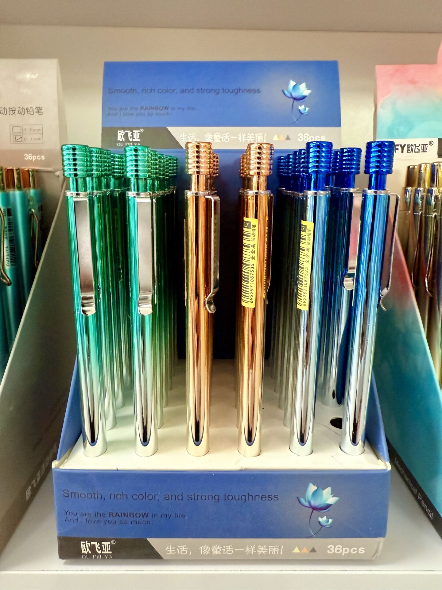 Toptan Uçlu Kalem 07 Uçlu 36lı