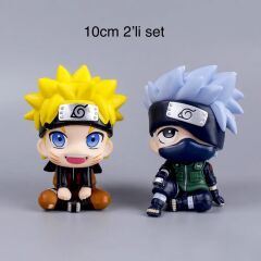 Toptan Anime Naruto Kakaski 2 li Figür Seti