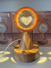 Toptan Kalp Işıklı Cam Küre Dokunmatik 3 Modlu Yansıtmalı Oynar Başlık