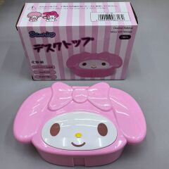 Toptan Sanrio My Melody Masa Aynası Saklama Kutusu Takı Organizatör Kutusu Kapaklı