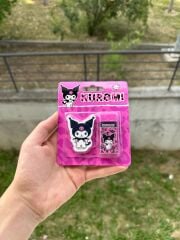 Toptan Sanio Kuromi Orjinal Lisanslı 2li Silgi Seti