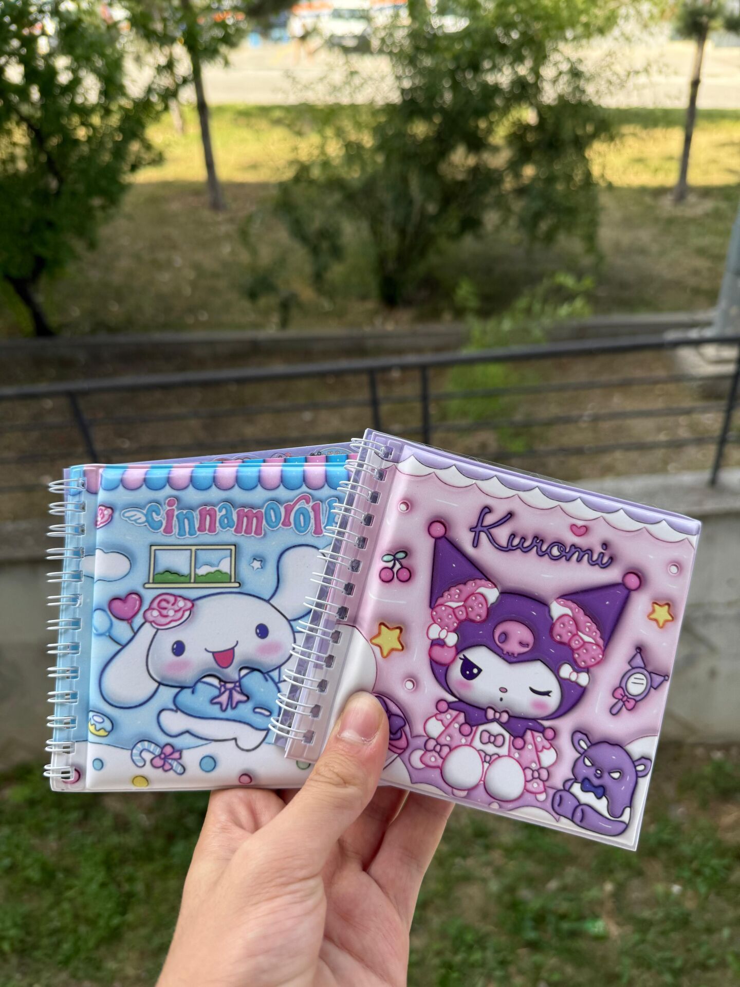 Toptan Sanrio Kuromi Cinnamoroll Stickerli Not Defteri