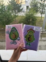 Toptan A5 Renkli Çizgili Defter 10 Farklı Model Karışık 1 Adet