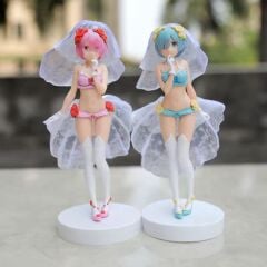 Toptan Anime Sakura Hatsune Miku Figür 26 Cm 1 Adet