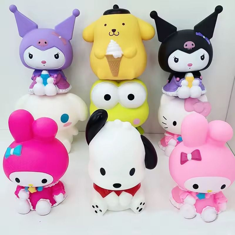 Toptan Mega Boy Sanrio Kuromi Kumbara 1 adet