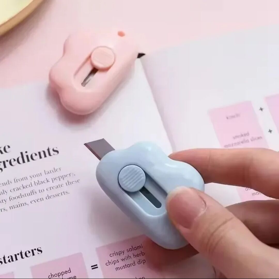 Toptan Kawaii Bulut Mini Maket Bıçağı 1 Adet