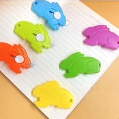 Toptan Kawaii Tavşan Mini Maket Bıçağı 1 Adet