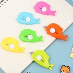 Toptan Kawaii Balina Mini Maket Bıçağı 1 Adet
