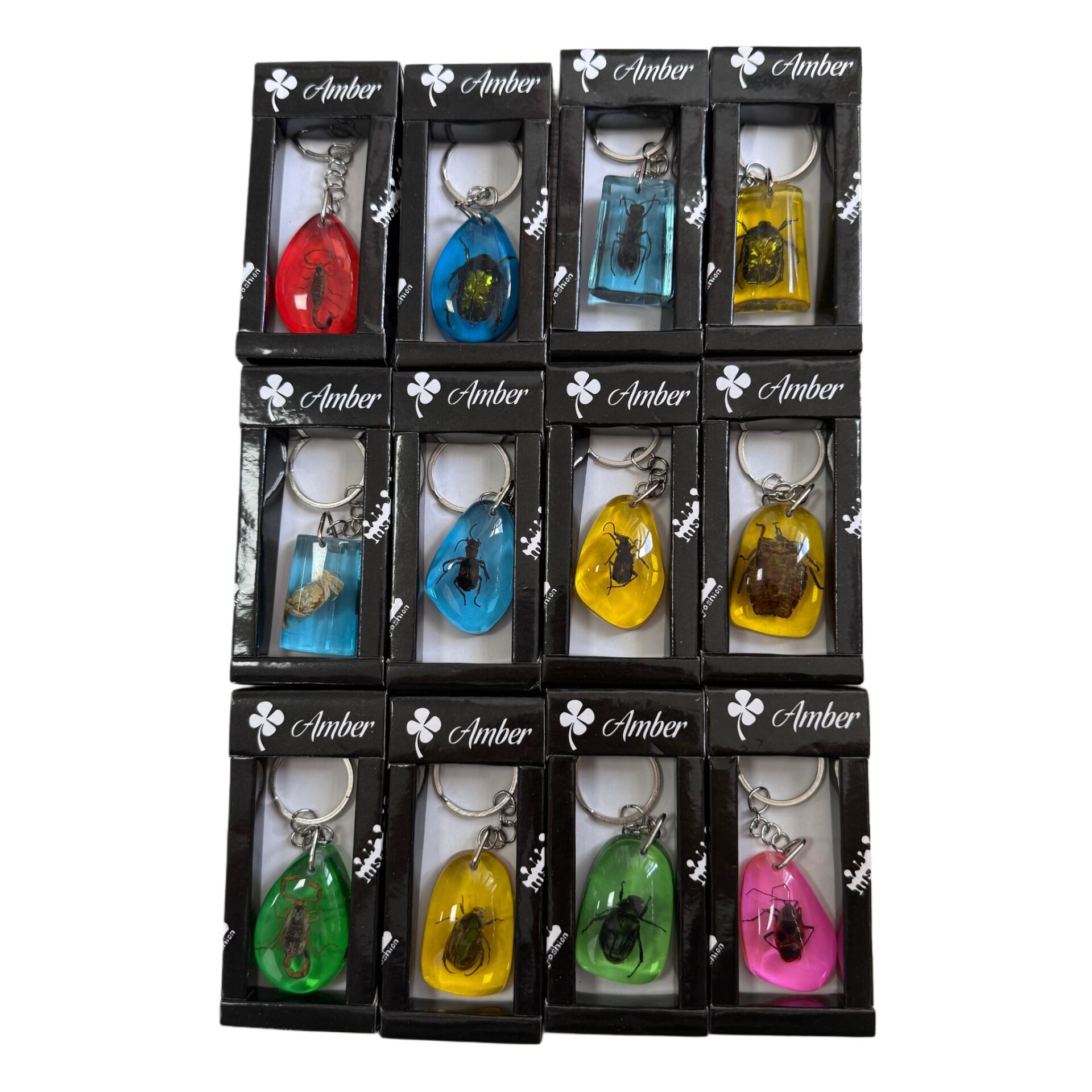 Toptan Fosilli Anahtarlık 12 Adet