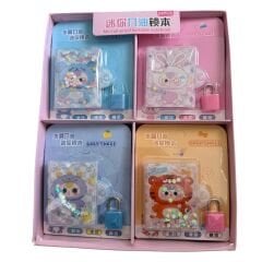 Toptan Labubu Mini Not Defteri Kilitli Labubu Kilitli Defter