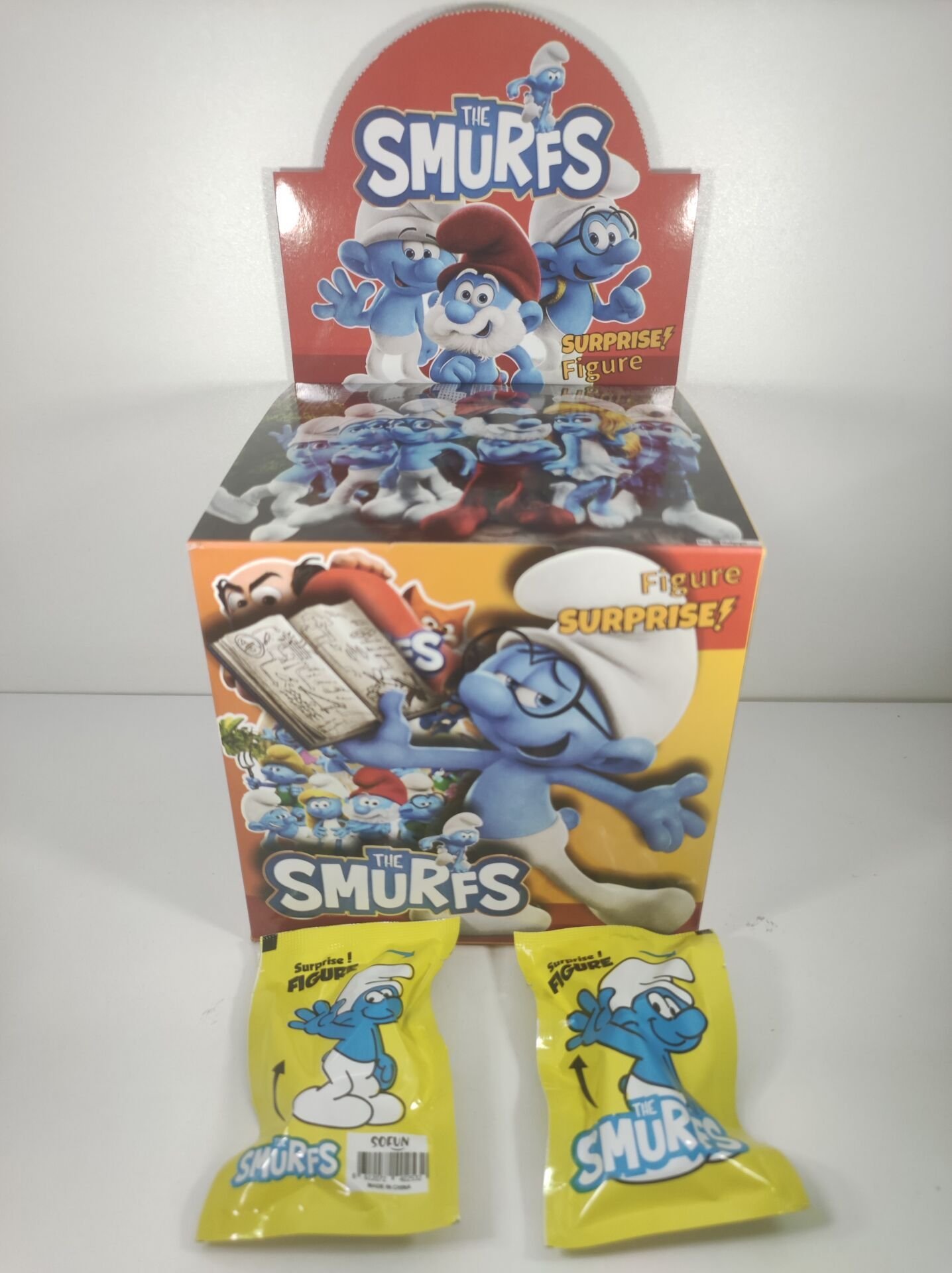 Toptan Şirinler Smurfs Sürpriz Figür Paket 32 Adet 1 Kutu