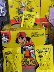 Toptan Pokemon Pikachu Sürpriz Figür Paket 32 Adet 1 Kutu