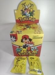 Toptan Pokemon Pikachu Sürpriz Figür Paket 32 Adet 1 Kutu