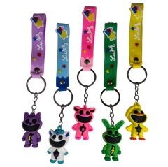 Toptan Karakter Anahtarlık 12 Adet Karakter Silikon Anahtarlık Lüx Anahtarlık Çanta Süsü Aksesuarı
