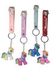 Toptan Unicorn Anahtarlık 12 Adet Unicorn Silikon Anahtarlık Lüx Anahtarlık Çanta Süsü Aksesuarı