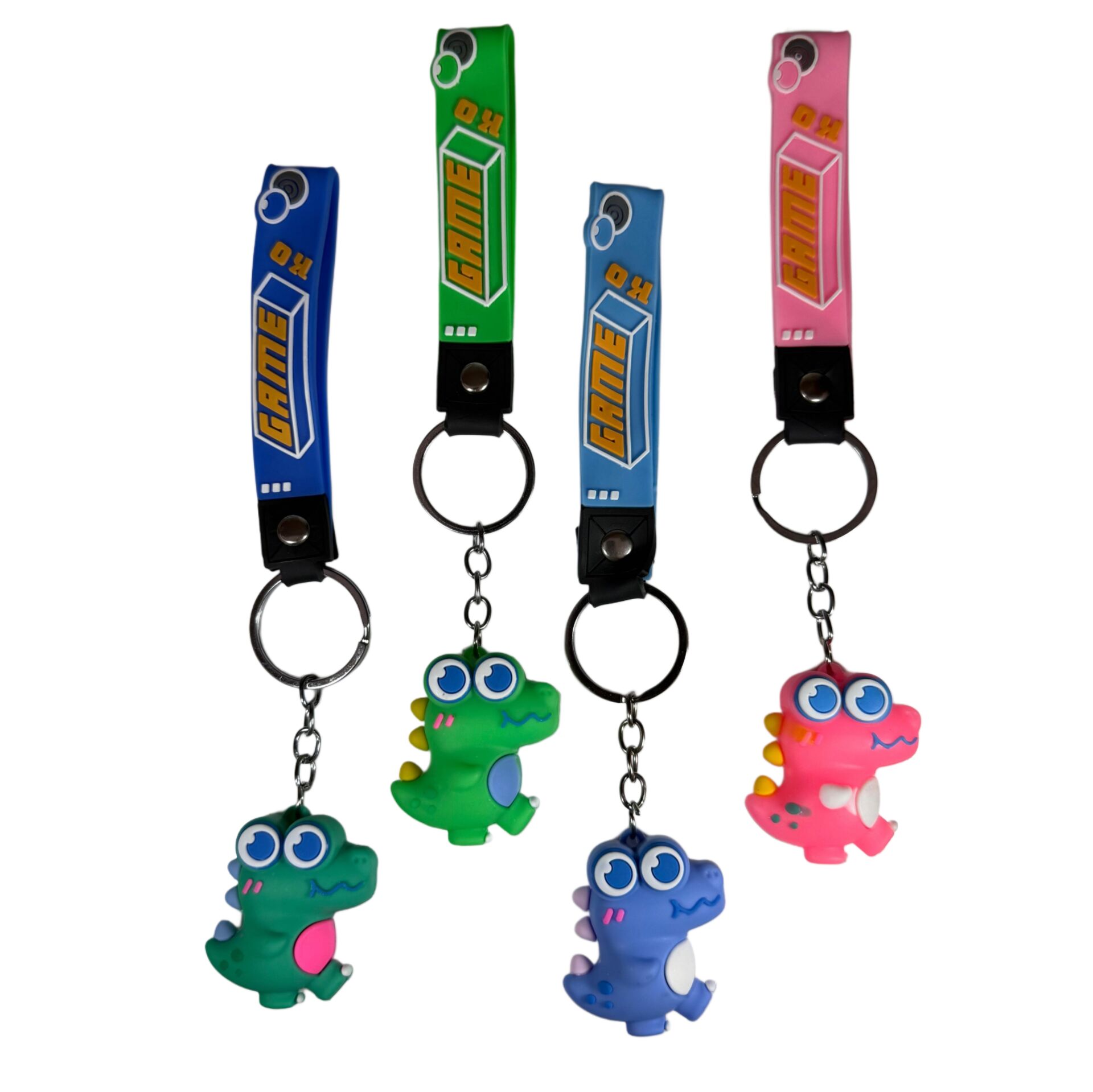 Toptan Karakter Anahtarlık 12 Adet Karakter Silikon Anahtarlık Lüx Anahtarlık Çanta Süsü Aksesuarı