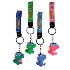 Toptan Karakter Anahtarlık 12 Adet Karakter Silikon Anahtarlık Lüx Anahtarlık Çanta Süsü Aksesuarı