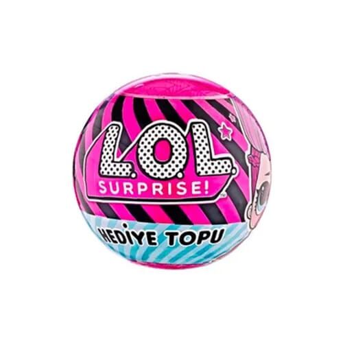 Toptan Lol Bebek Orjinal Lisanslı  Sakız Dolgulu Şeker Hediyeli Sürpriz Top