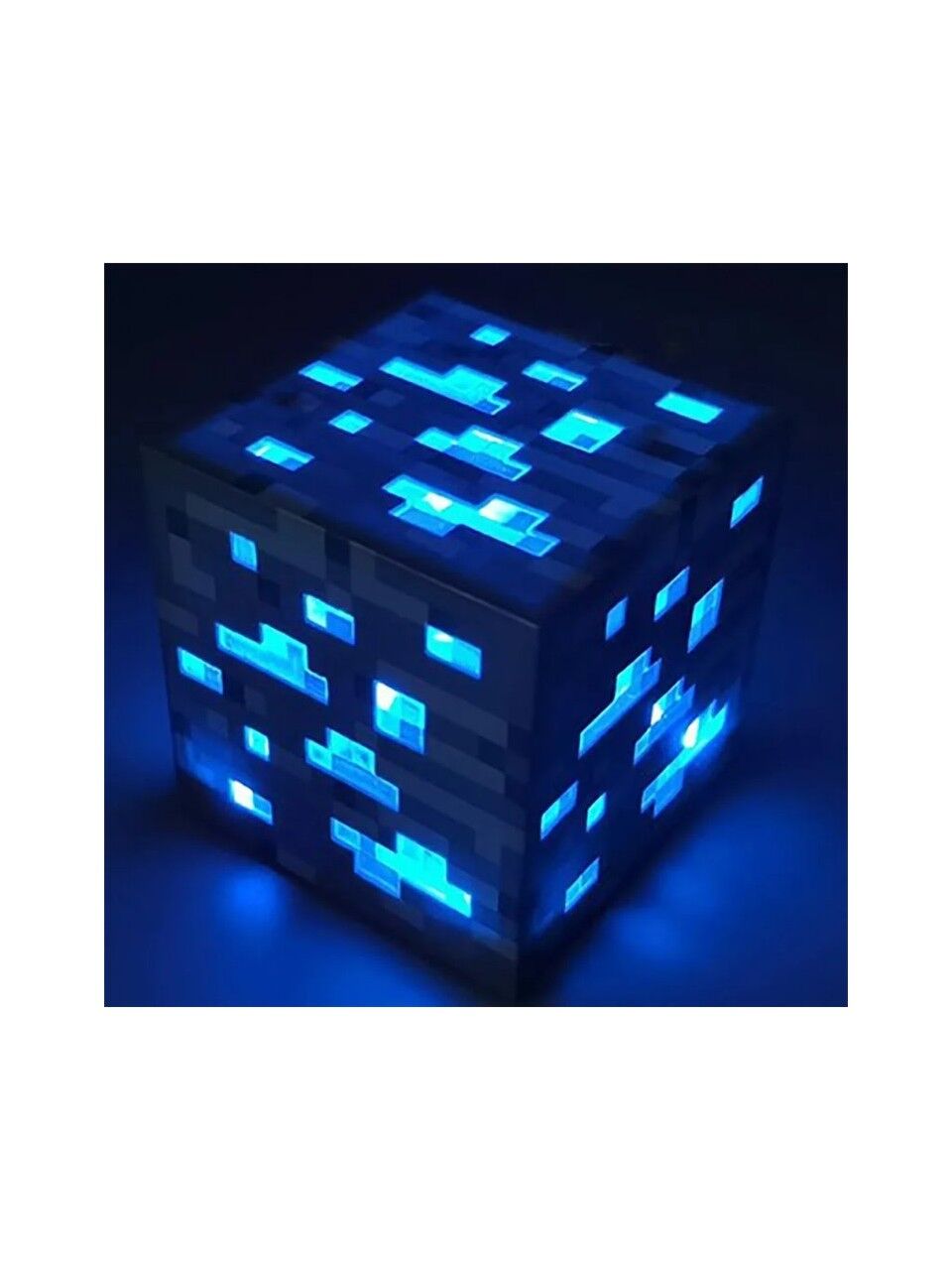 Toptan Minecraft Maden Lambası Mavi Type C