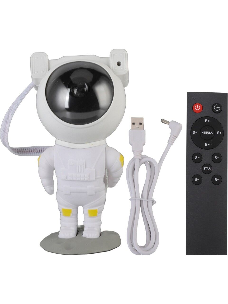 Toptan Yıldız Işığı Astronot Şekilli Abs Pc Pvc Yıldız Projektörü Yatak Odası Ev Partisi Dekorasyonu Için