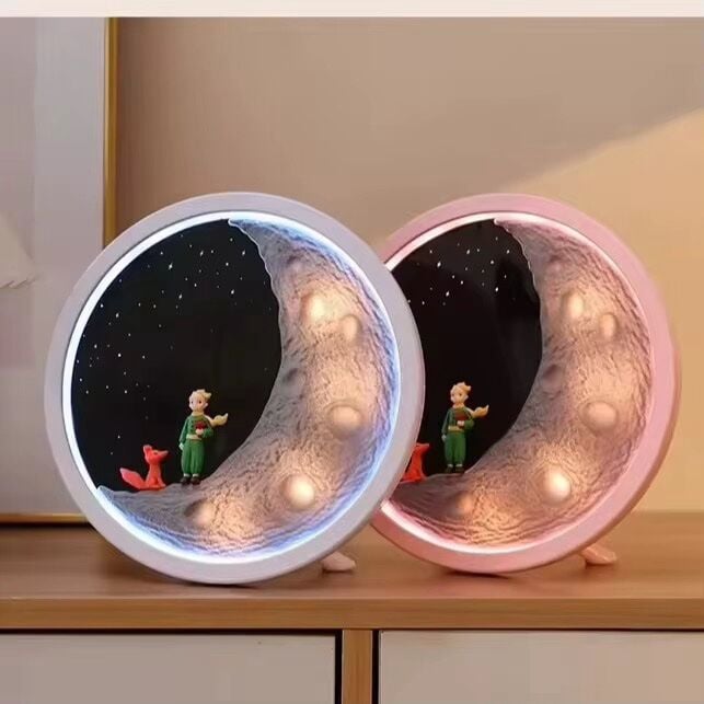 Toptan Küçük Prens Gece Lambası – Bluetooth Hoparlör-Radyo