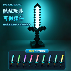 TOPTAN Karakter Sesli IŞIKLI KILIÇ ŞARJLI Lamba Led Renkli