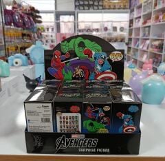 Toptan Marvel Tasarımlı Sürpriz Kutulu Figür 12Lİ