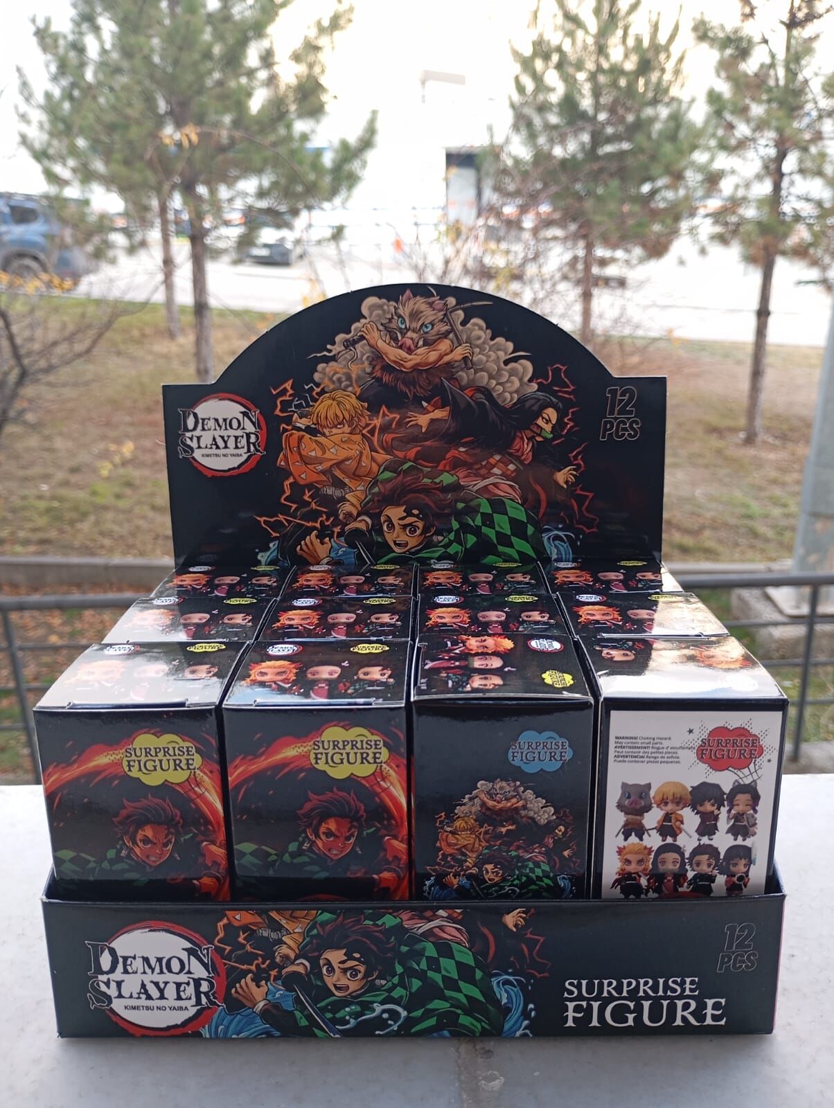 Toptan Karakter Tasarımlı Sürpriz Kutulu Figür 12Li