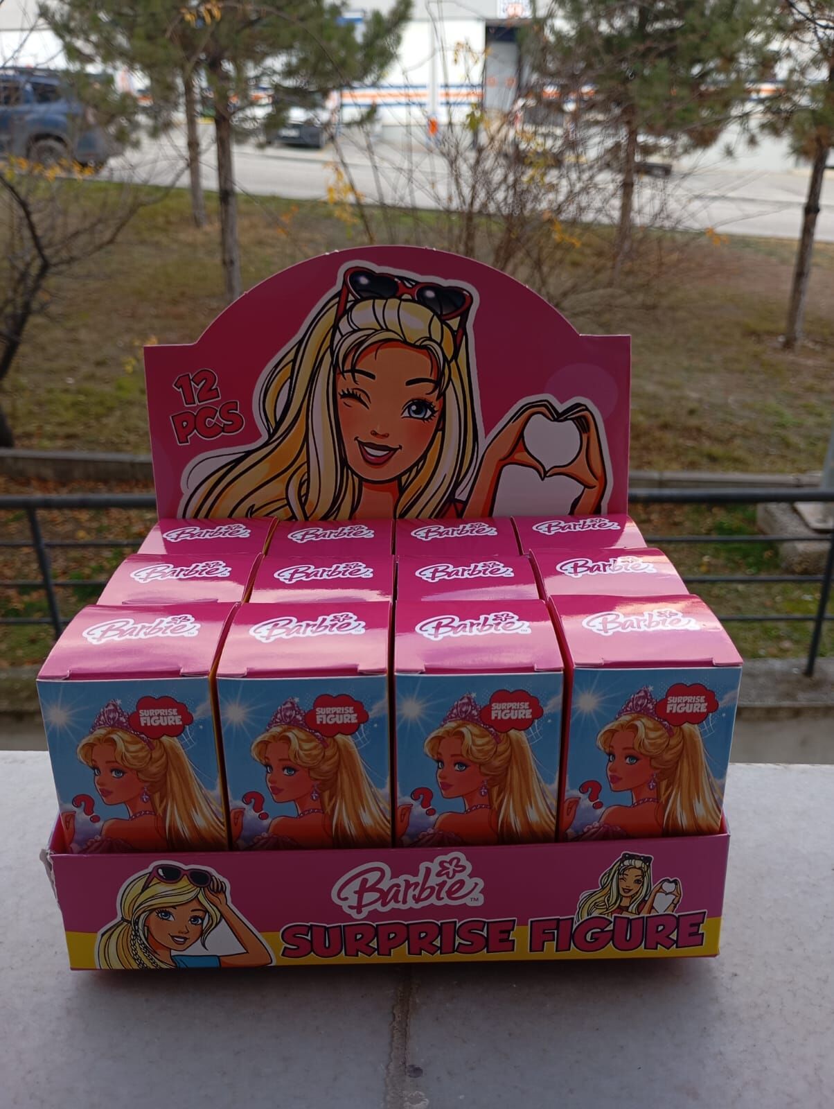 Toptan Karakter Tasarımlı Sürpriz Kutulu Figür 12Li