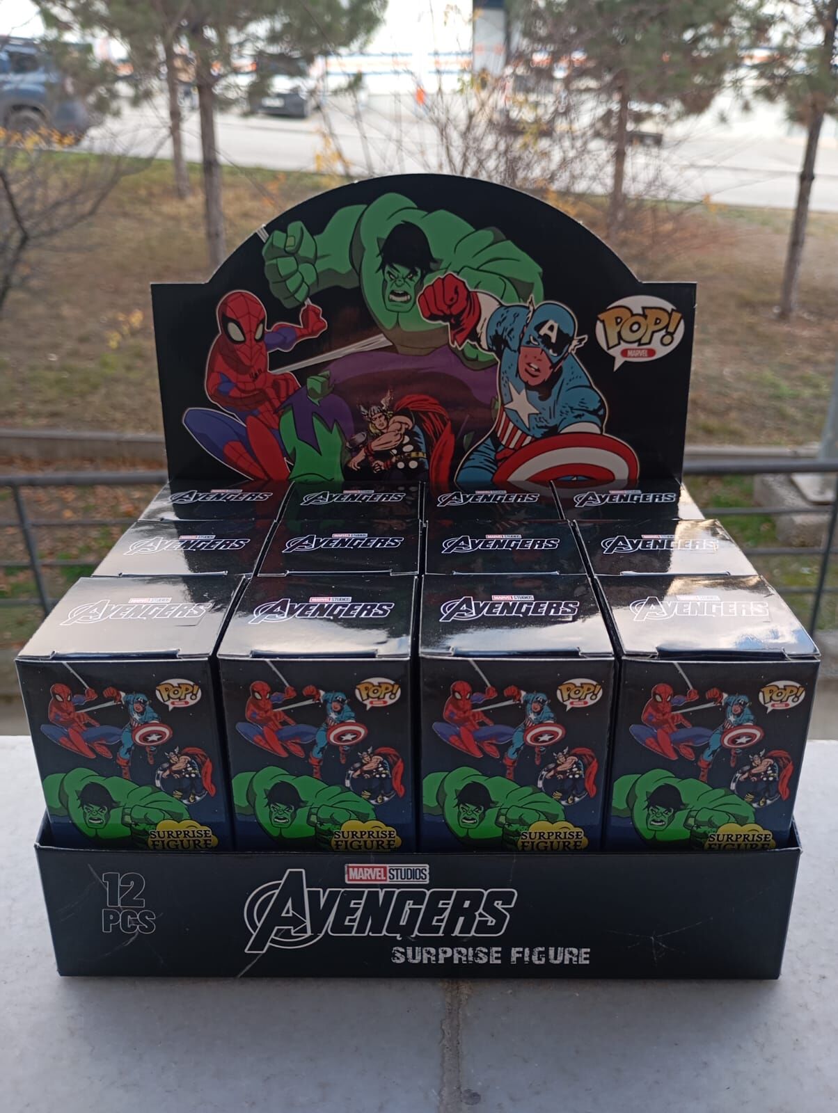 Toptan Karakter Tasarımlı Sürpriz Kutulu Figür 12Li