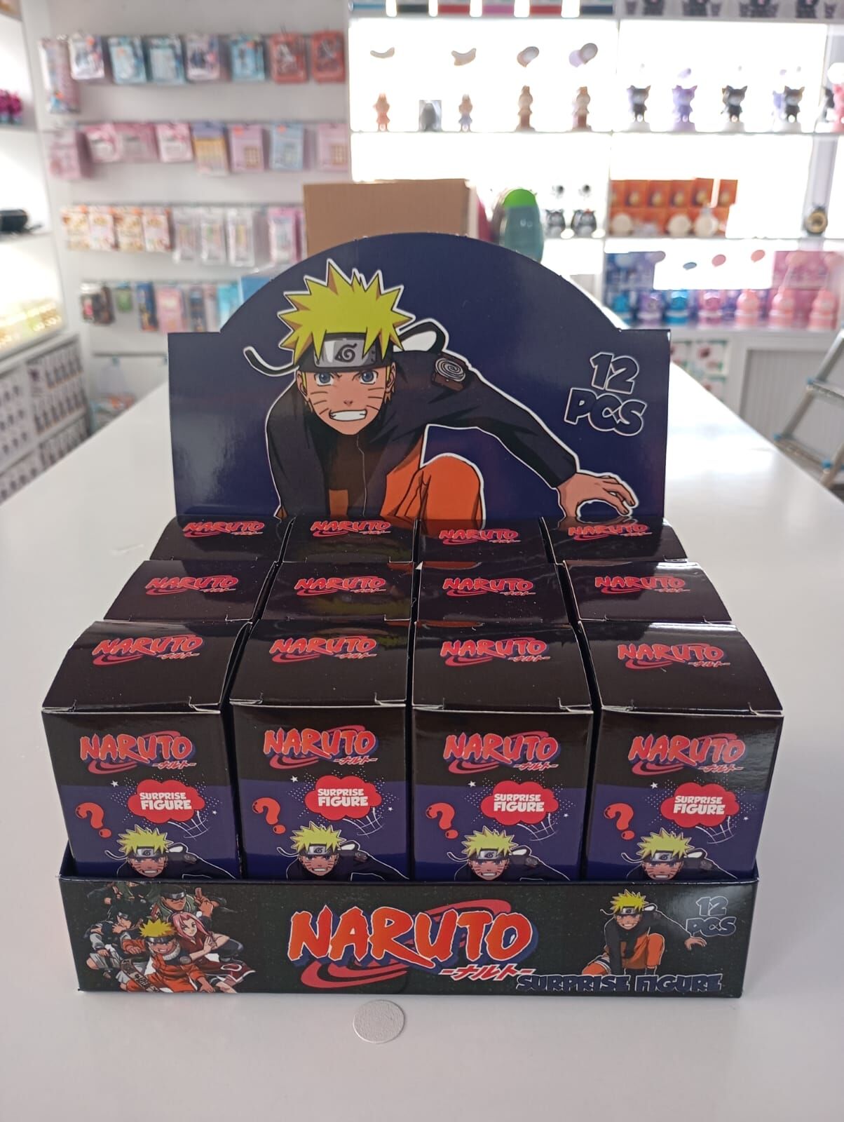 Toptan Karakter Tasarımlı Sürpriz Kutulu Figür 12Li