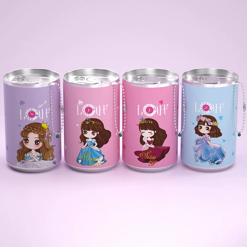 Toptan Sevimli Teneke Kutu Görünümlü Islak Mendil Anahtarlık Çanta Süsü İçecek Kutusu Islak Mendil 1 Adet 30lu